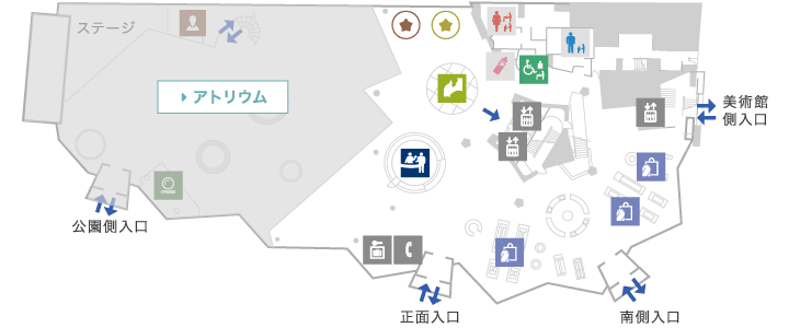 1階フロアマップ