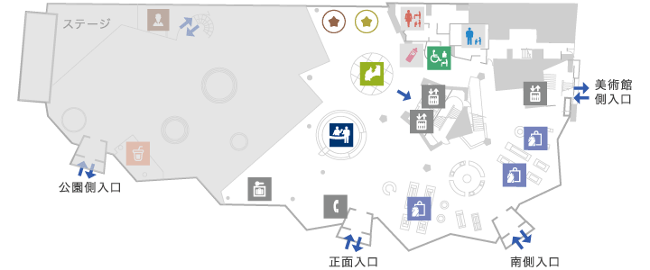 1階フロアマップ