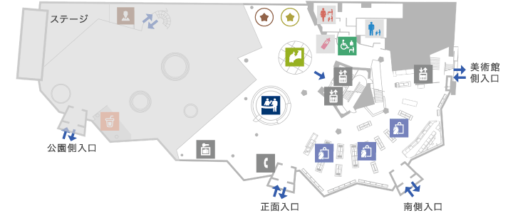 1階フロアマップ