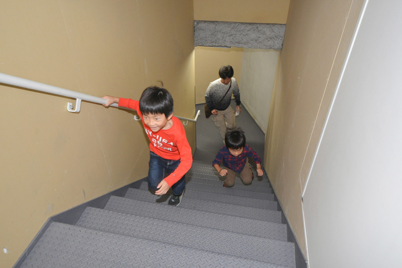 体育の日 「階段のぼりチャレンジ!」