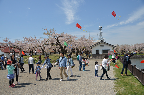 はこだて子供の日　親子凧作り・凧あげ大会