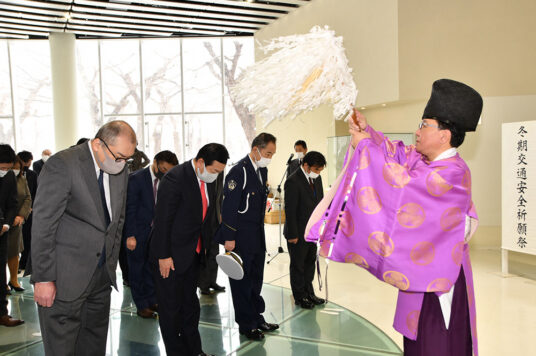 冬期交通安全祈願祭