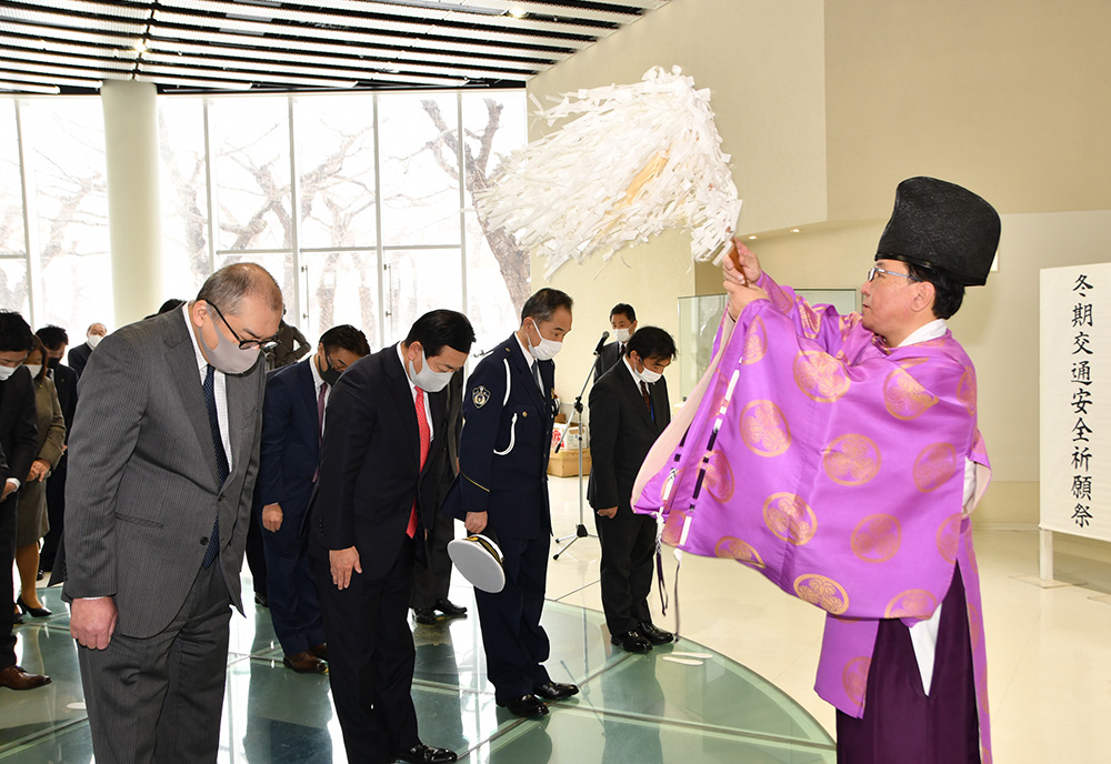 冬期交通安全祈願祭