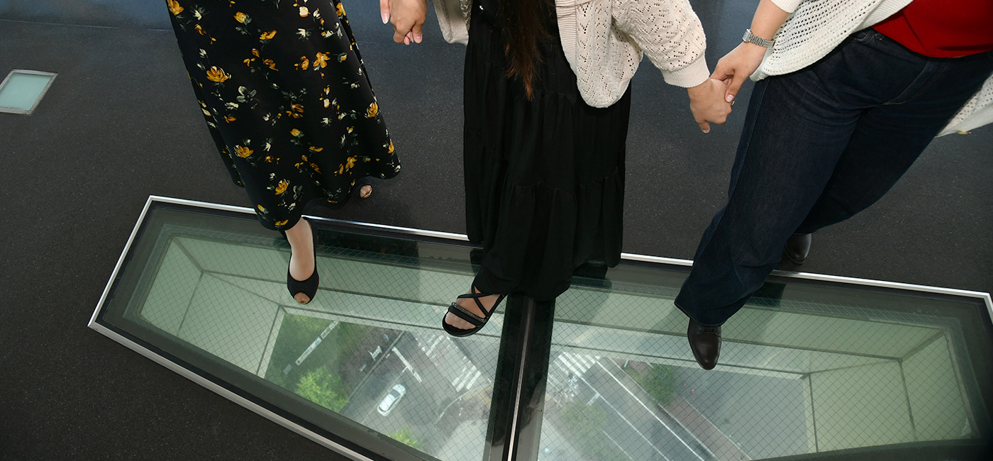 シースルーフロア（展望１階）