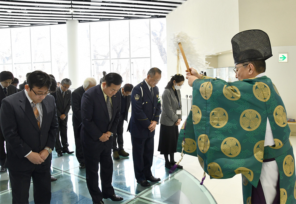 冬期交通安全祈願祭